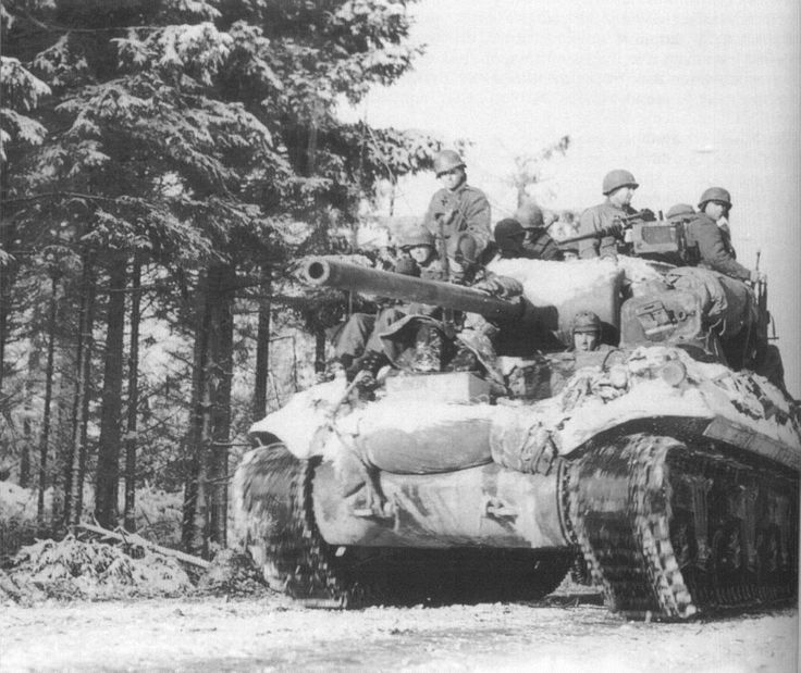Sherman M4 Tank with riders